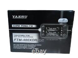 Yaesu FTM-400DR 144/430MHz Dual Band Fusion/ Analog Ham Mobile Radio USA Unit