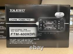 Yaesu FTM-400DR 144/430MHz Dual Band Mobile Transceiver 50 Watts