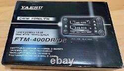 Yaesu FTM-400DR C4FM FDMA / FM 144/430 MHz Dual Band Mobile Transceiver