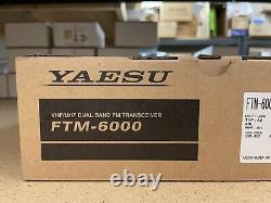 Yaesu FTM-6000 50W 144/430MHz Dual Band FM Mobile Transceiver