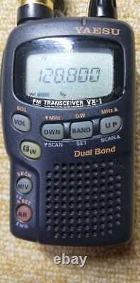 Yaesu Vx-1 Dual Band Ham Radio 144/430MHz VHF/UHF From Japan with Battery Case