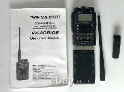 Yaesu vx-8dr Radio VX 8 DR 50/144/430 MHZ Triple Band Cover 222Mhz handheld