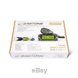 Zastone ZT-D9000 Car Radio 50W 136-174 400-520Mhz Two Way Mobile Radio Whole Set