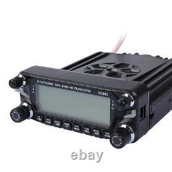Zastone ZT-D9000 Mobile Car Radio 50W Dual Band 50KM 136-174 400-520MHz + Cable